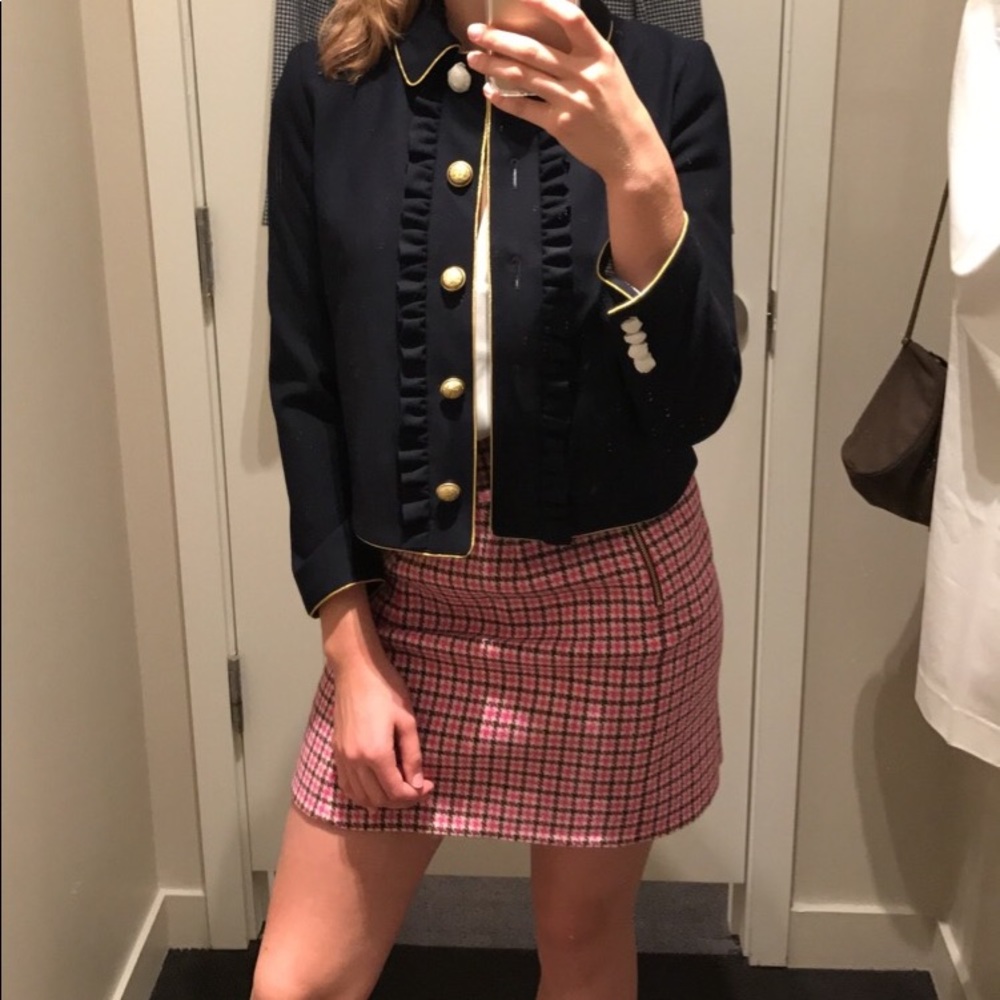 J Crew Plaid Skirt